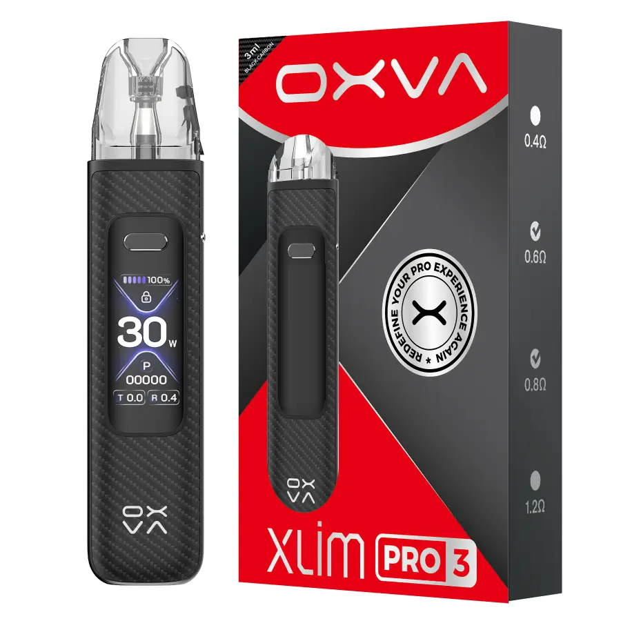 OXVA XLIM Pro 3 (Black Leather)
