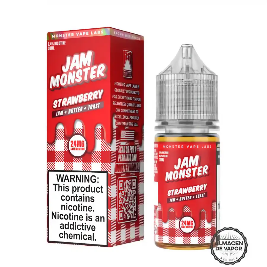Monster Vape Labs Jam Monster Strawberry